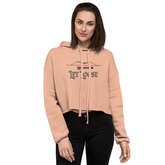 Let Loose Archery Women's Crop Hoodie