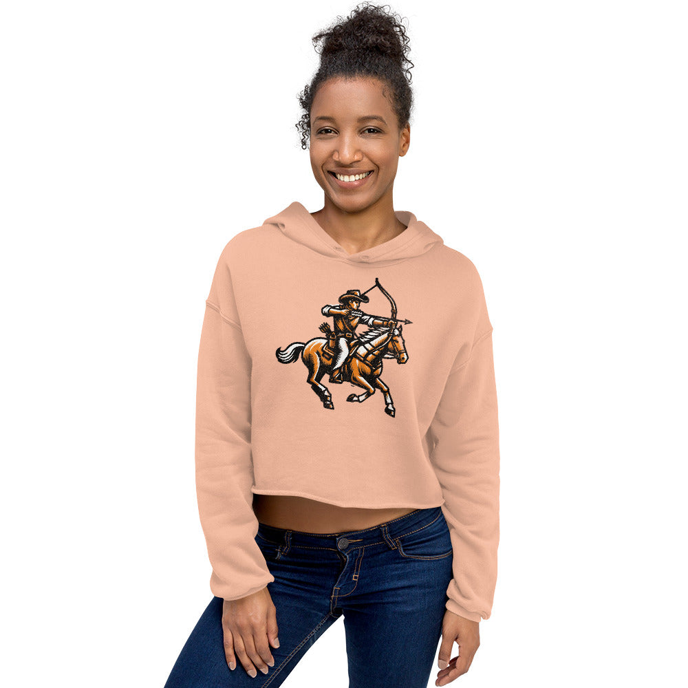 Cowboy Archer Women's Crop Hoodie