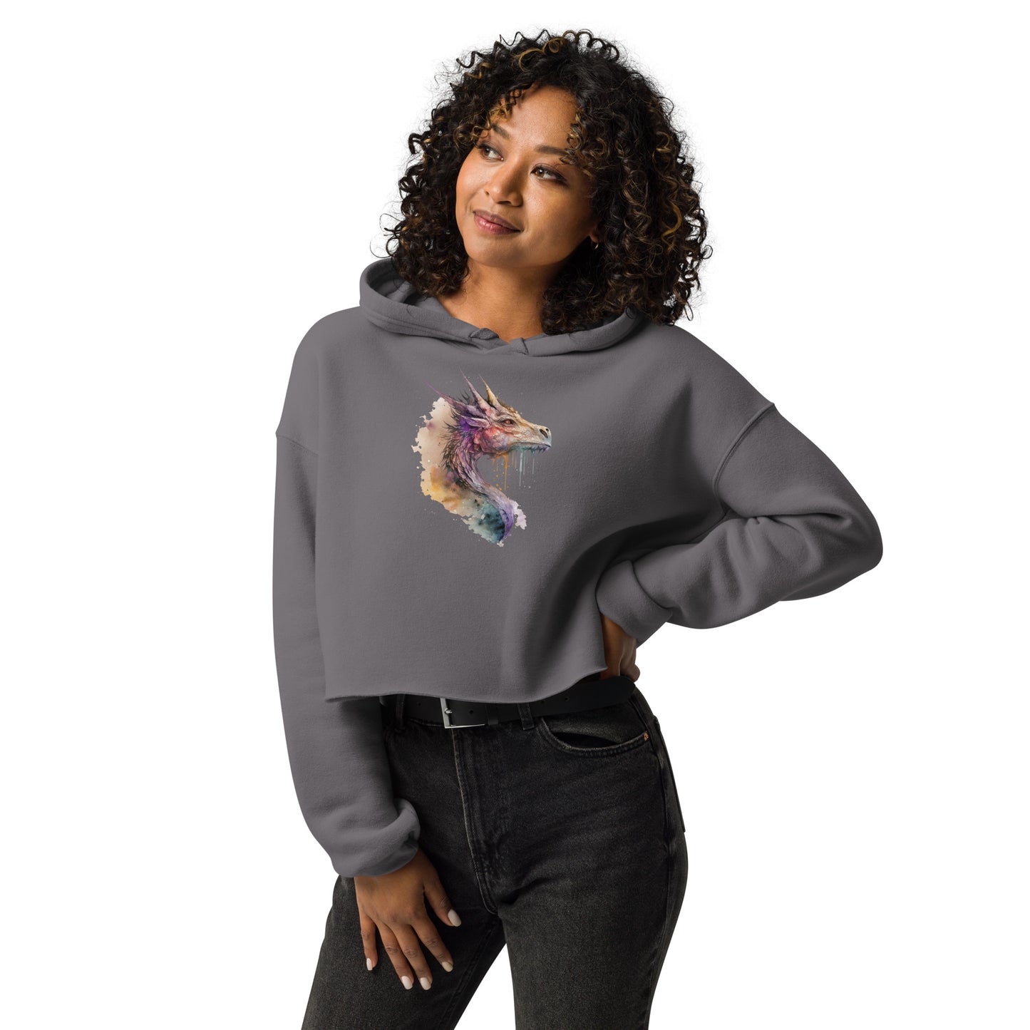 Year of the Dragon Women's Crop Hoodie