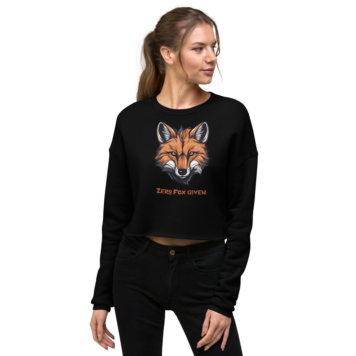 Zero Fox Given Women's Crop Sweatshirt