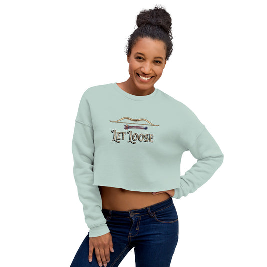 Let Loose Archery Women's Crop Sweatshirt