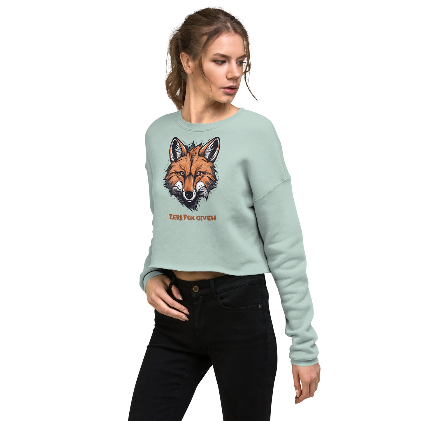 Zero Fox Given Women's Crop Sweatshirt