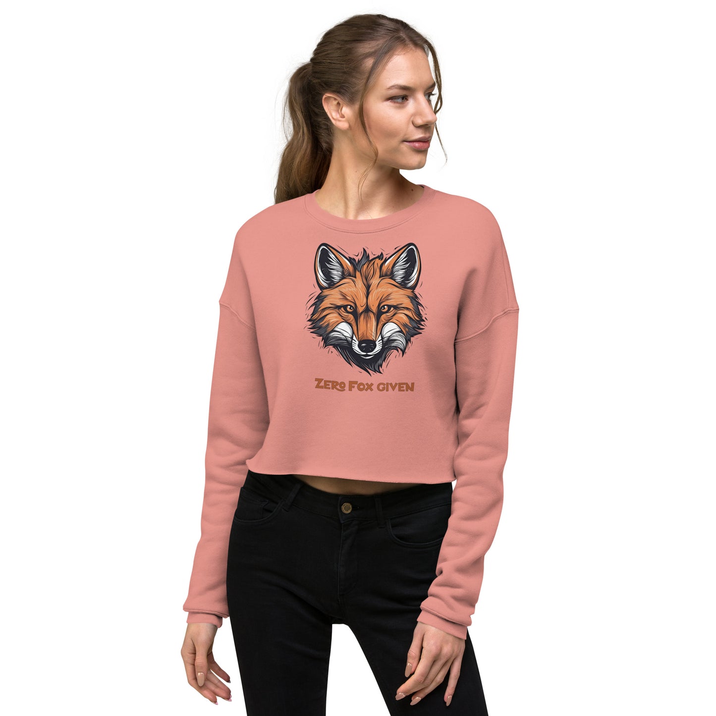 Zero Fox Given Women's Crop Sweatshirt