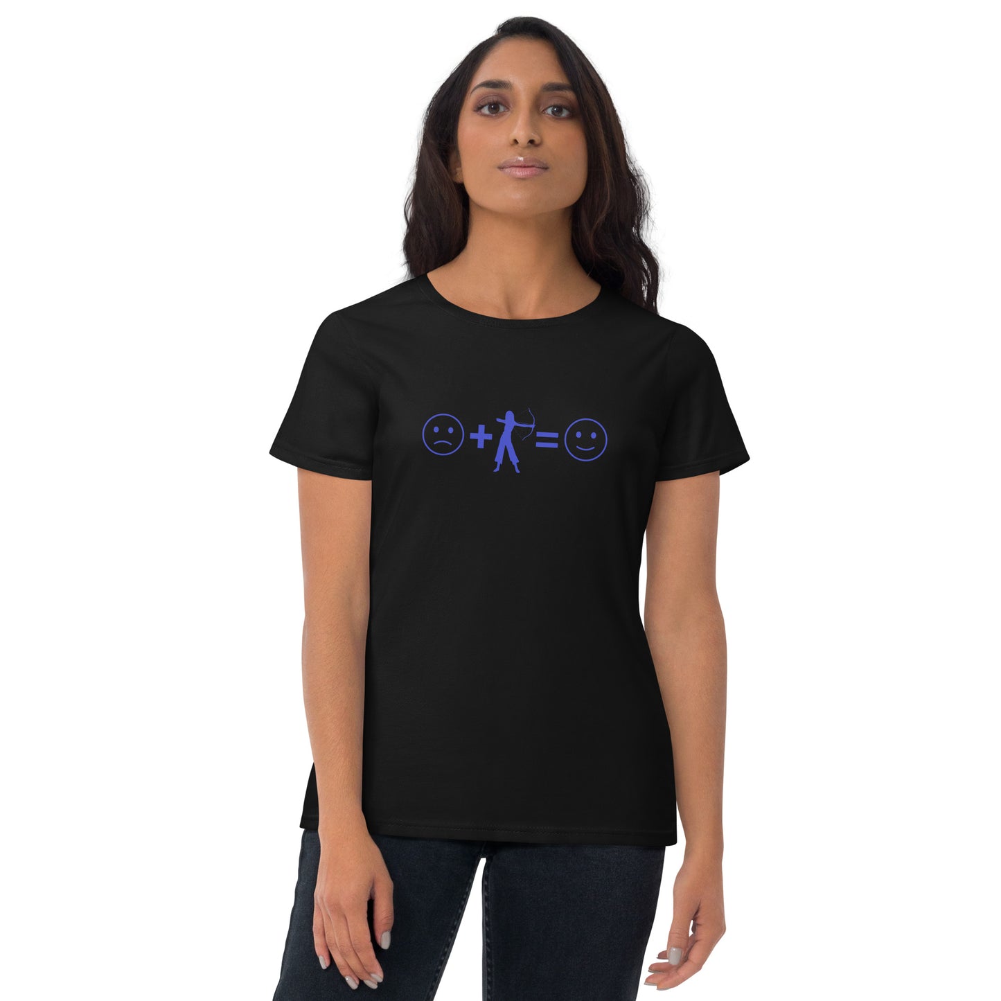 Archery Equals Happiness Women's Short Sleeve T-Shirt