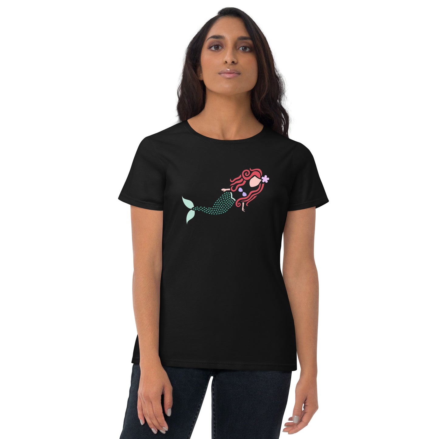 A Mermaid Under the Water Women's Short Sleeve T-Shirt