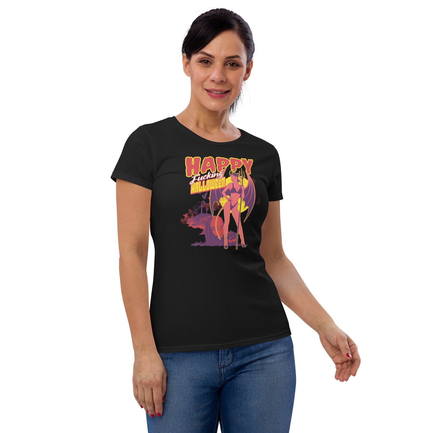 Happy F@#king Halloween Women's Short Sleeve T-Shirt