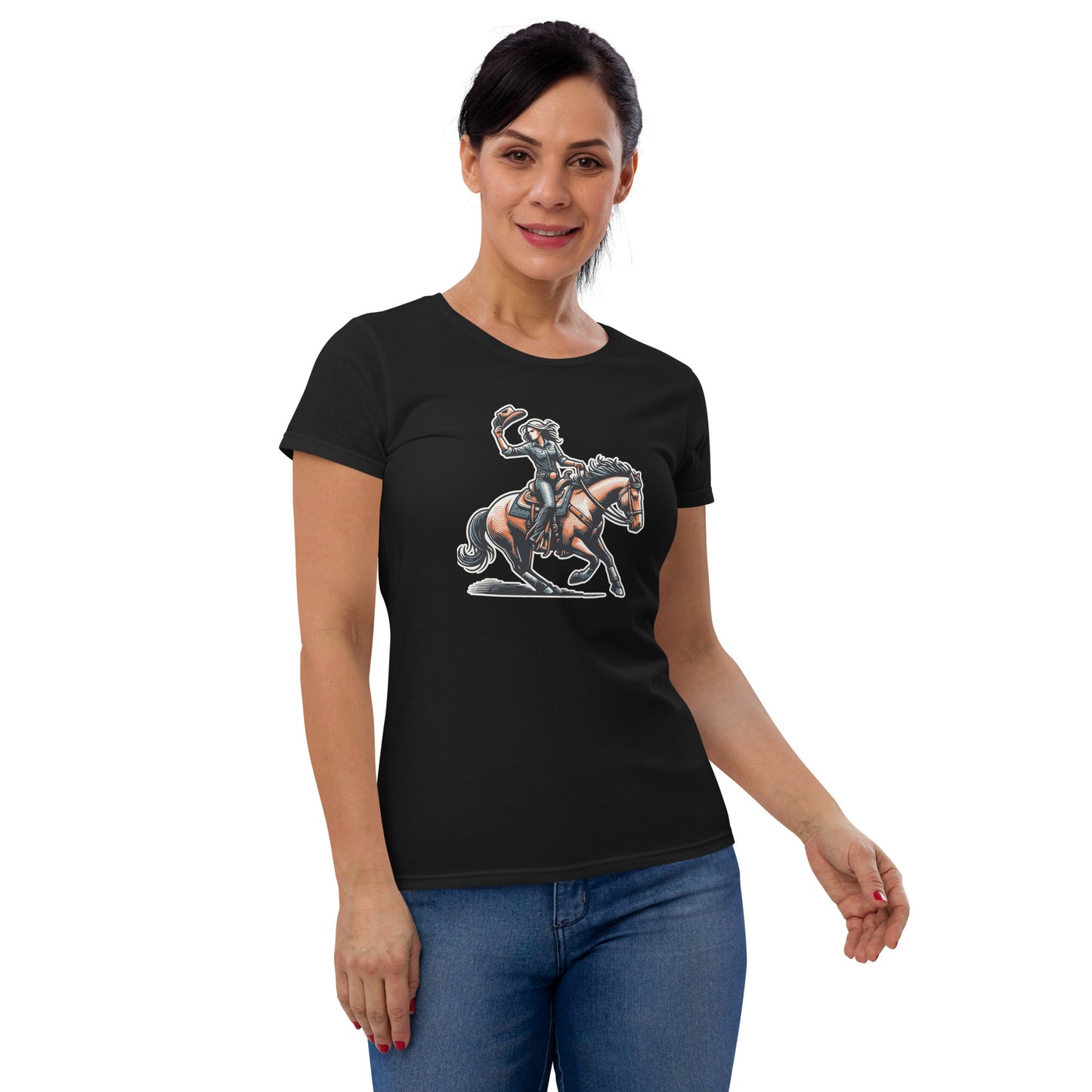 Cowgirl Yeehaw! Women's Short Sleeve T-Shirt