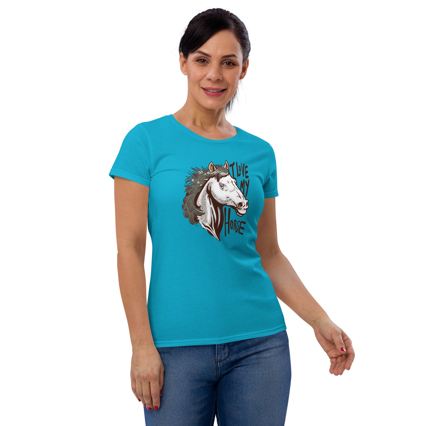 I Love My Horse Women's Short Sleeve T-Shirt