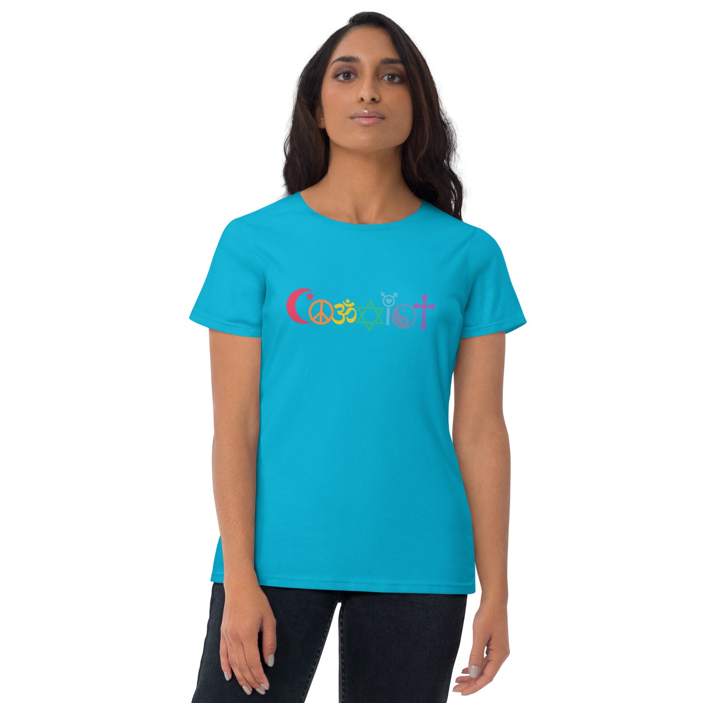 Coexist Rainbow Women's Short Sleeve T-Shirt