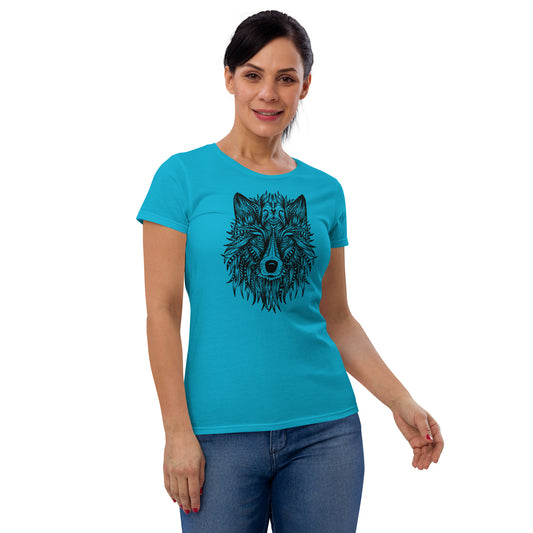 Wolf Mandala Women's Short Sleeve T-Shirt