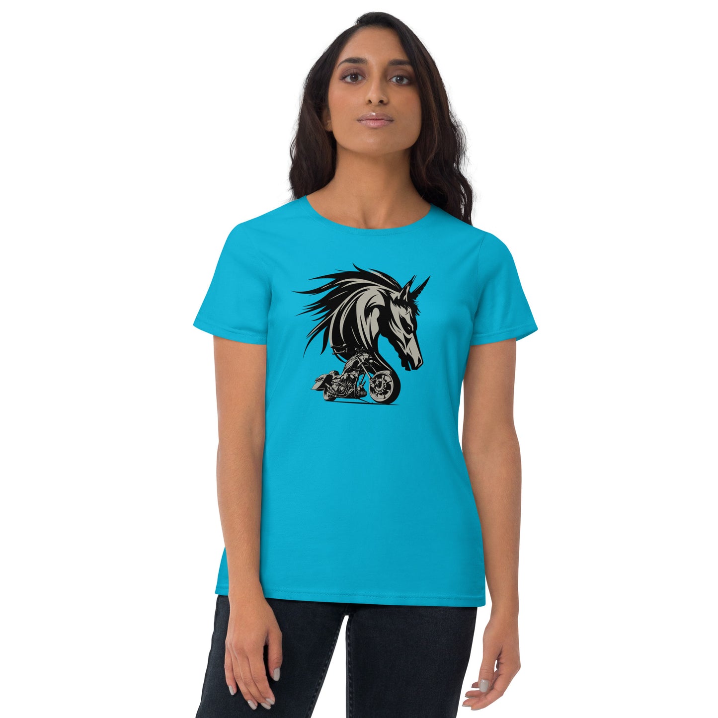 Spirit of a Steel Horse Women's Short Sleeve T-Shirt