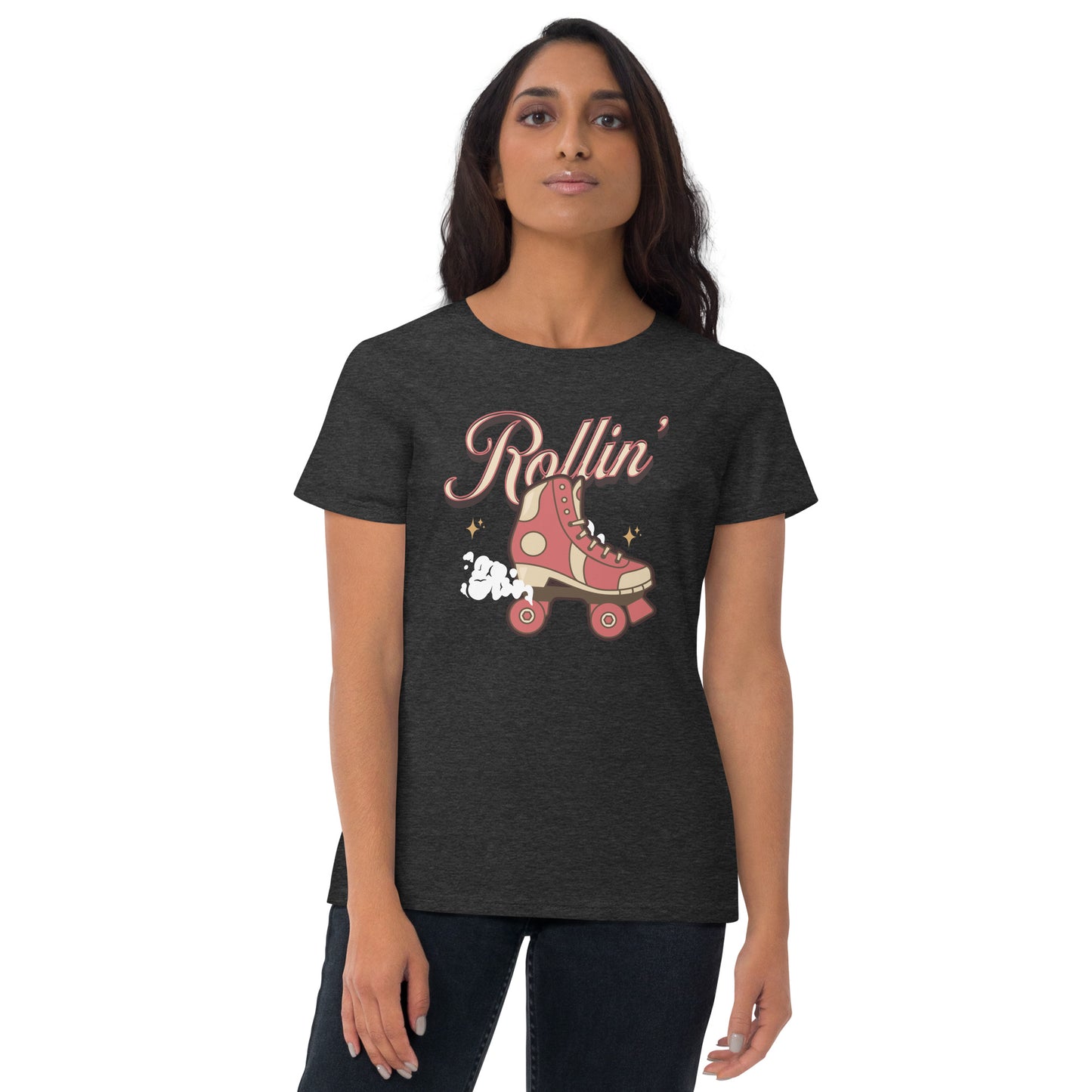 Roller Skate Rollin' Women's Short Sleeve T-Shirt