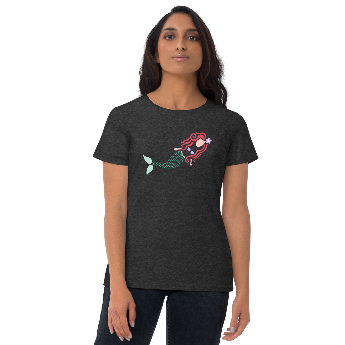 A Mermaid Under the Water Women's Short Sleeve T-Shirt