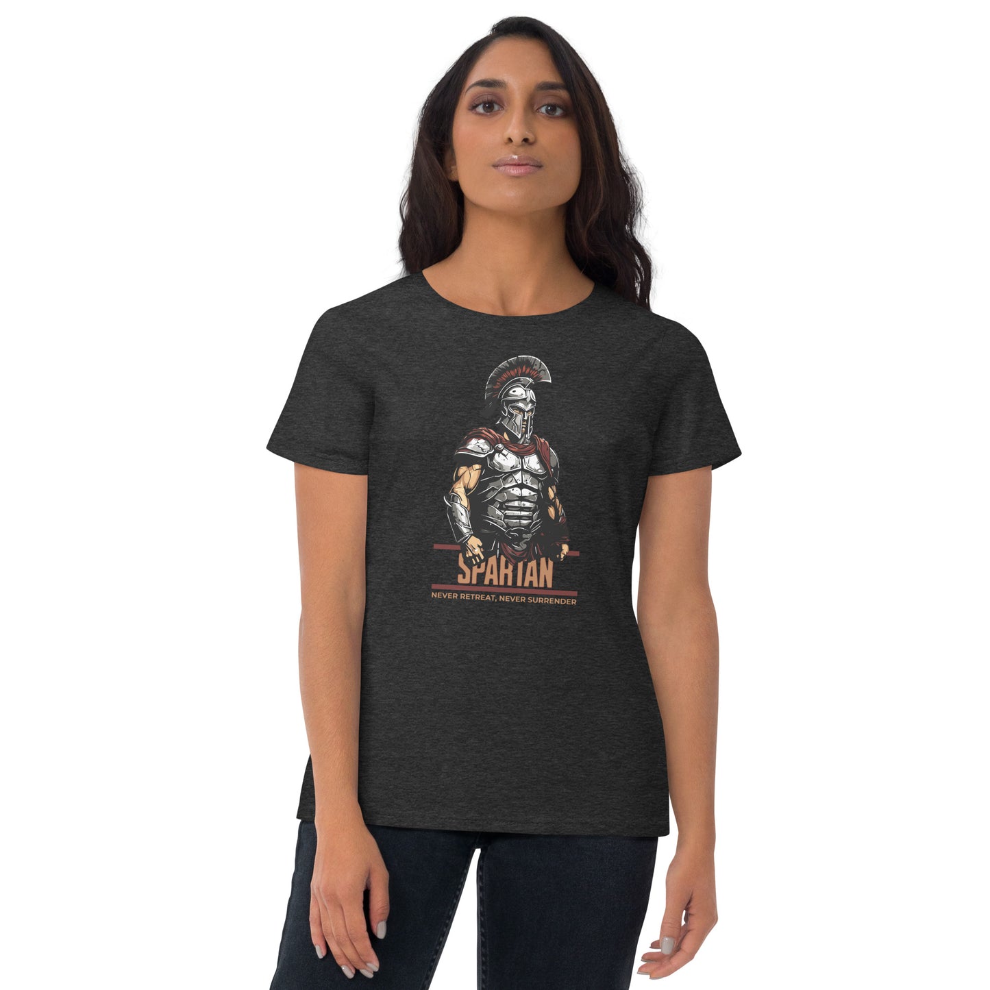 SPARTAN: Never Retreat, Never Surrender Women's Short Sleeve T-Shirt