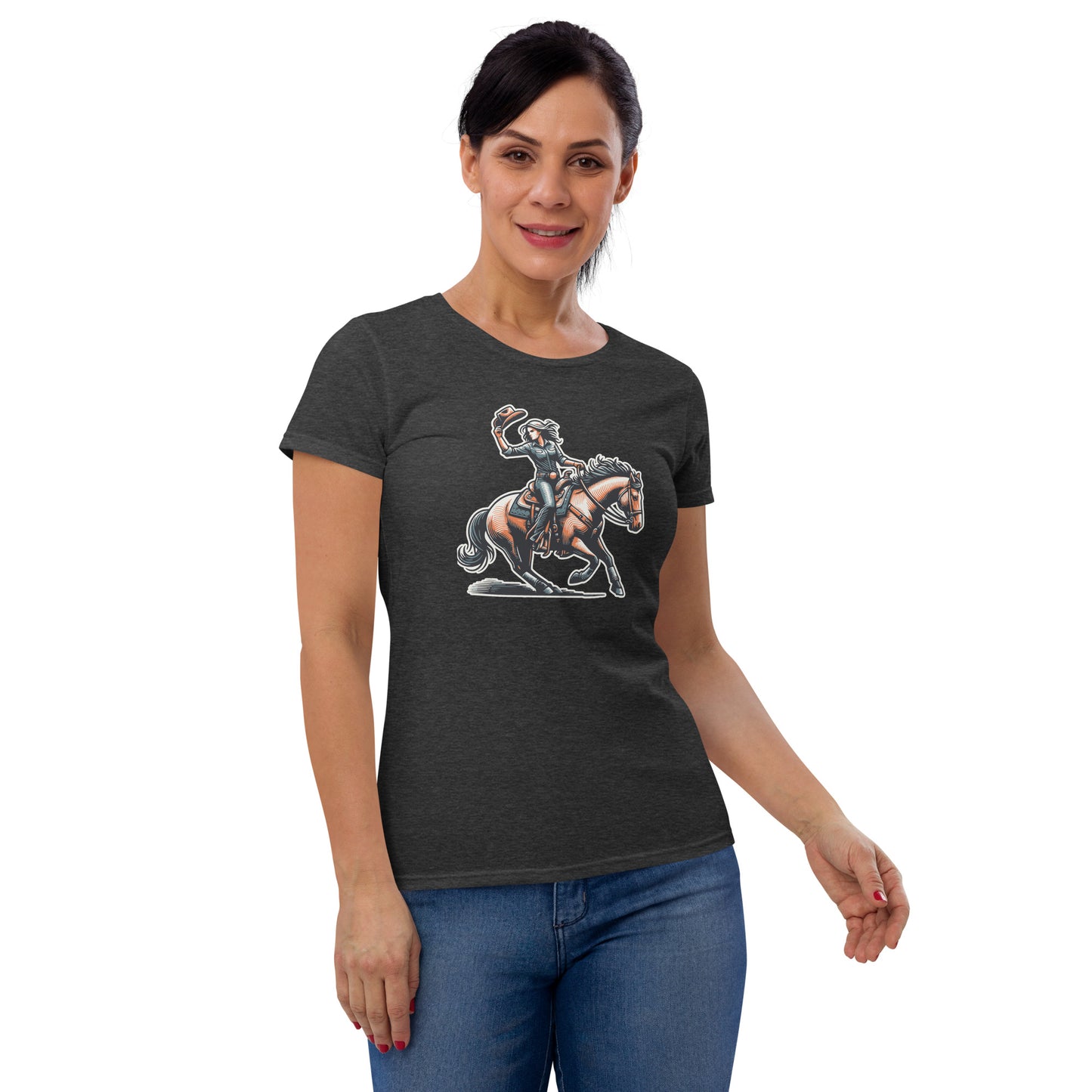 Cowgirl Yeehaw! Women's Short Sleeve T-Shirt