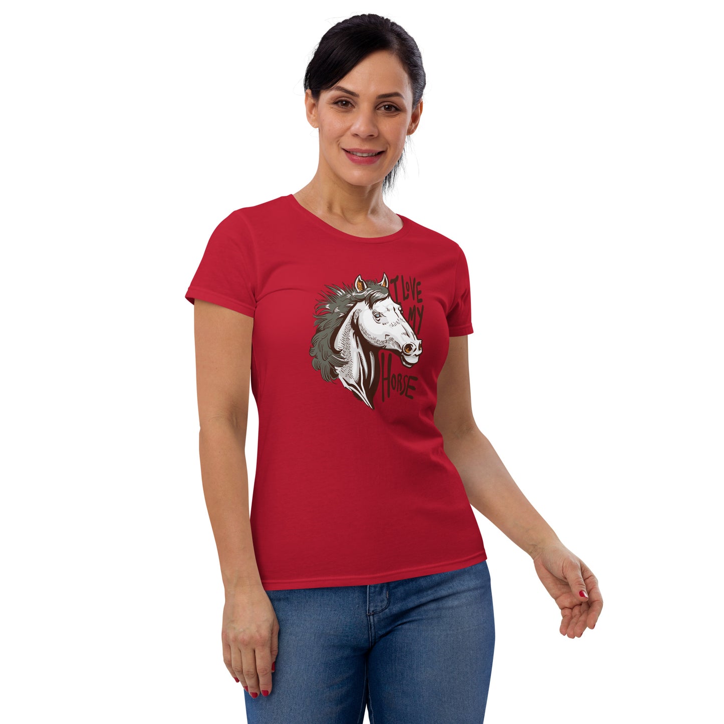 I Love My Horse Women's Short Sleeve T-Shirt