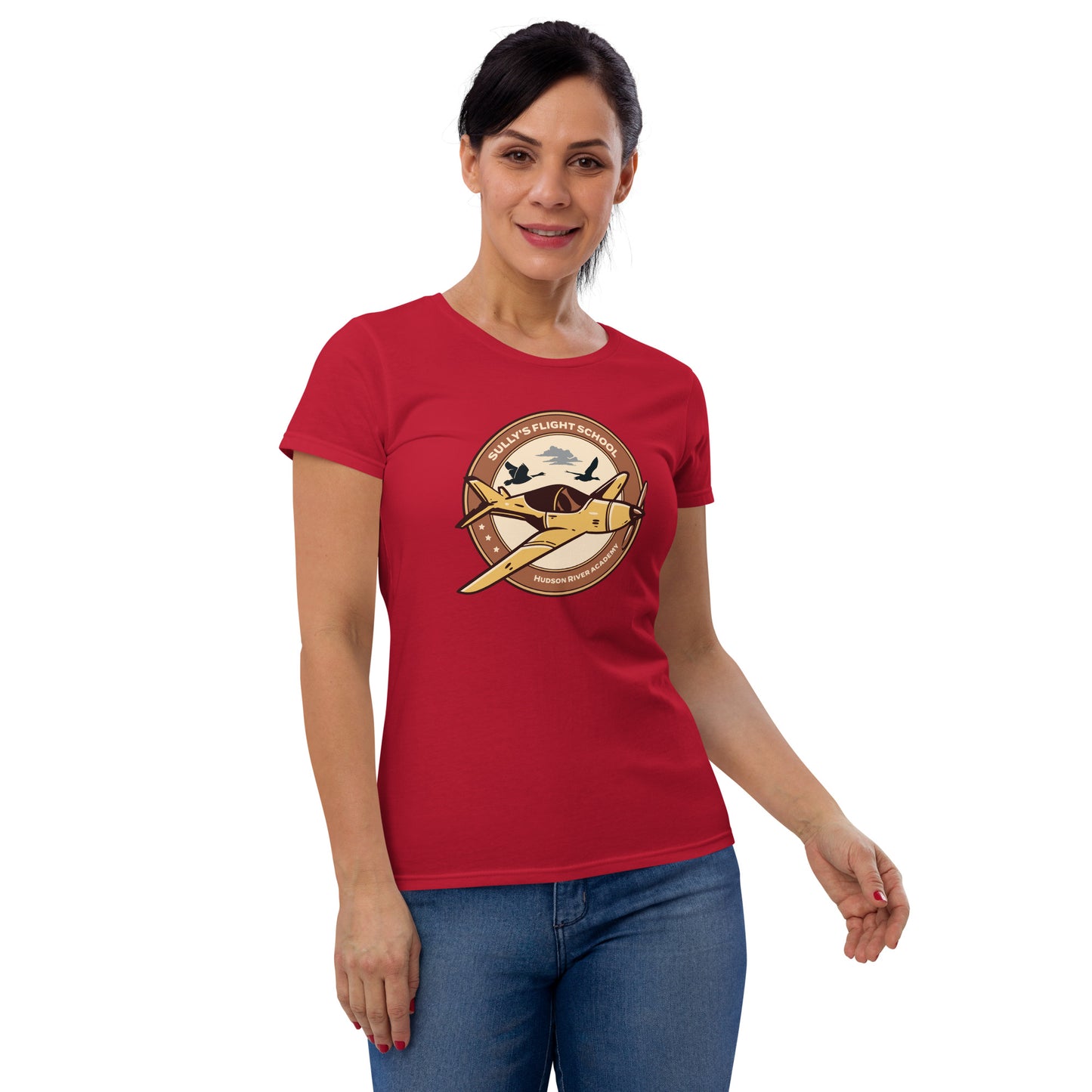 Sully's Flight School Women's Short Sleeve T-Shirt