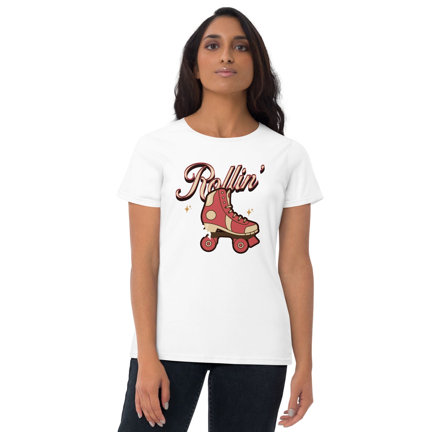 Roller Skate Rollin' Women's Short Sleeve T-Shirt