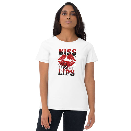 Kiss Your Lips Women's Short Sleeve T-Shirt