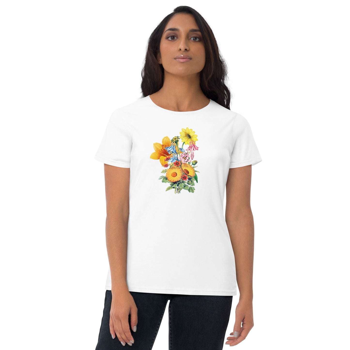 Flowers Women's Short Sleeve T-Shirt