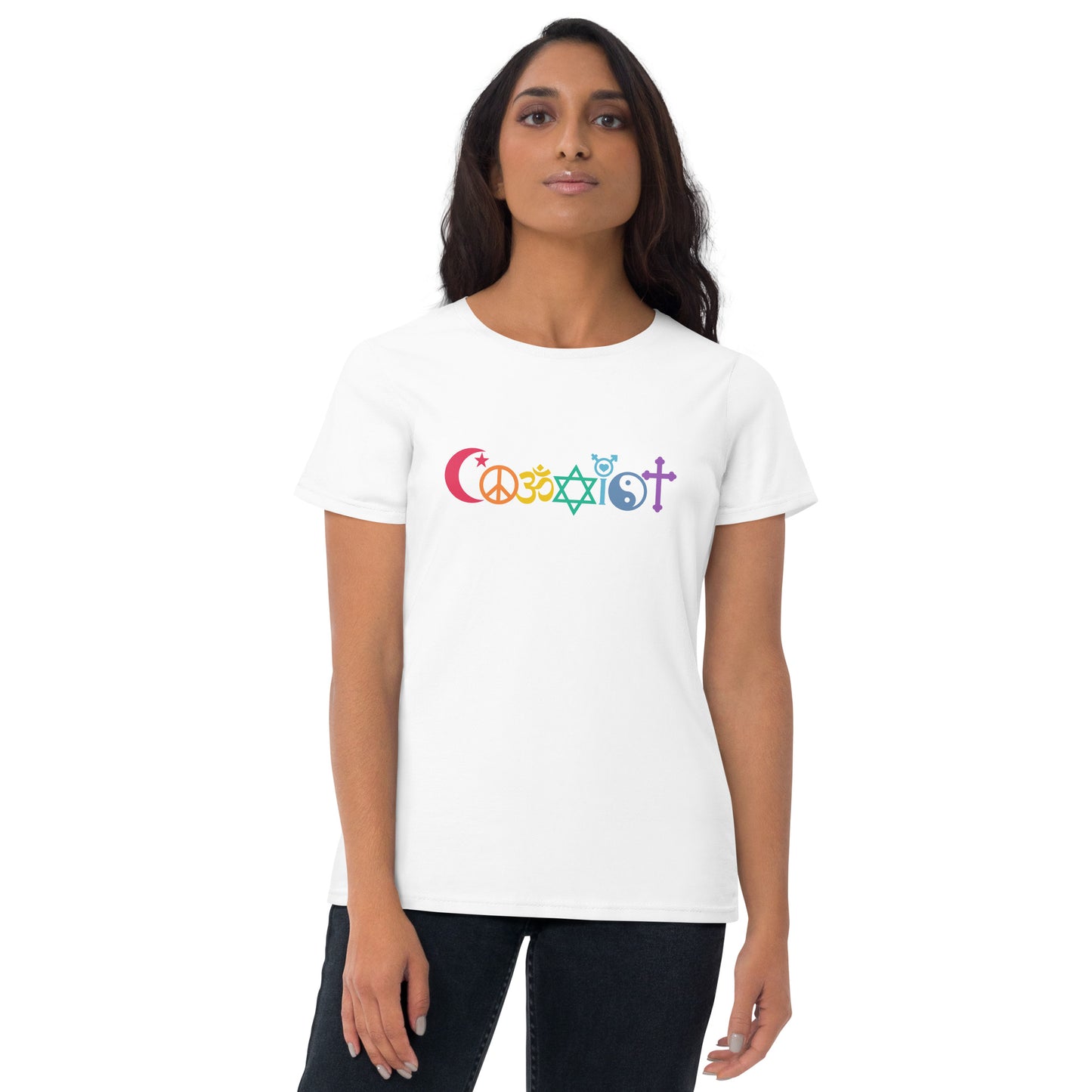 Coexist Rainbow Women's Short Sleeve T-Shirt