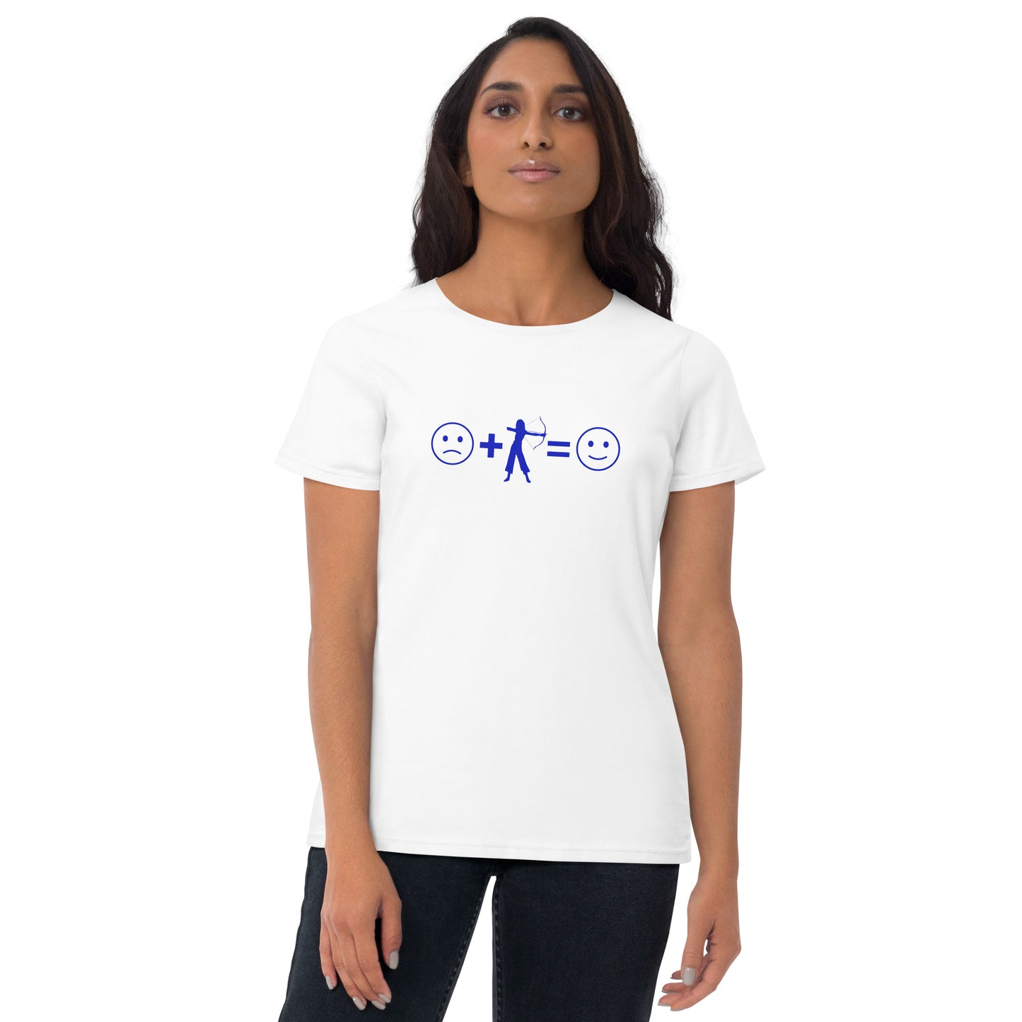 Archery Equals Happiness Women's Short Sleeve T-Shirt