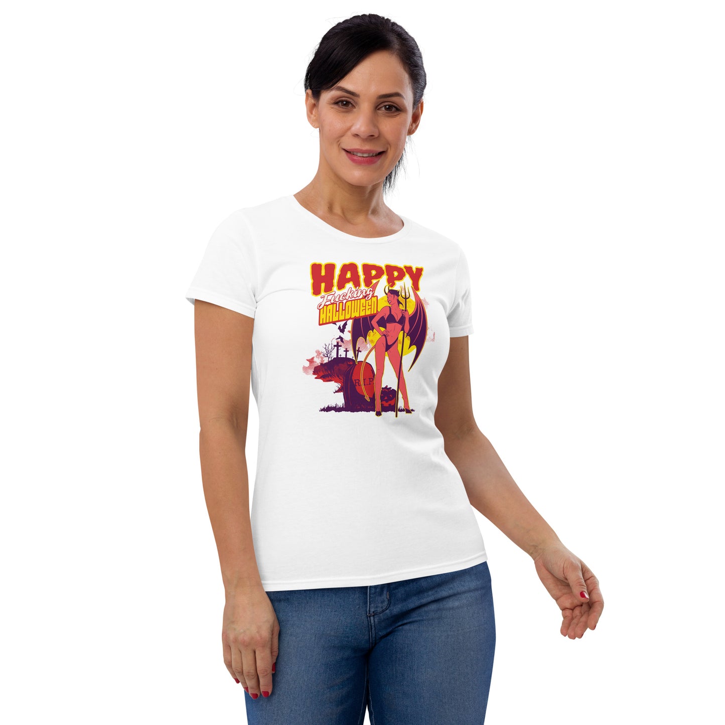 Happy F@#king Halloween Women's Short Sleeve T-Shirt