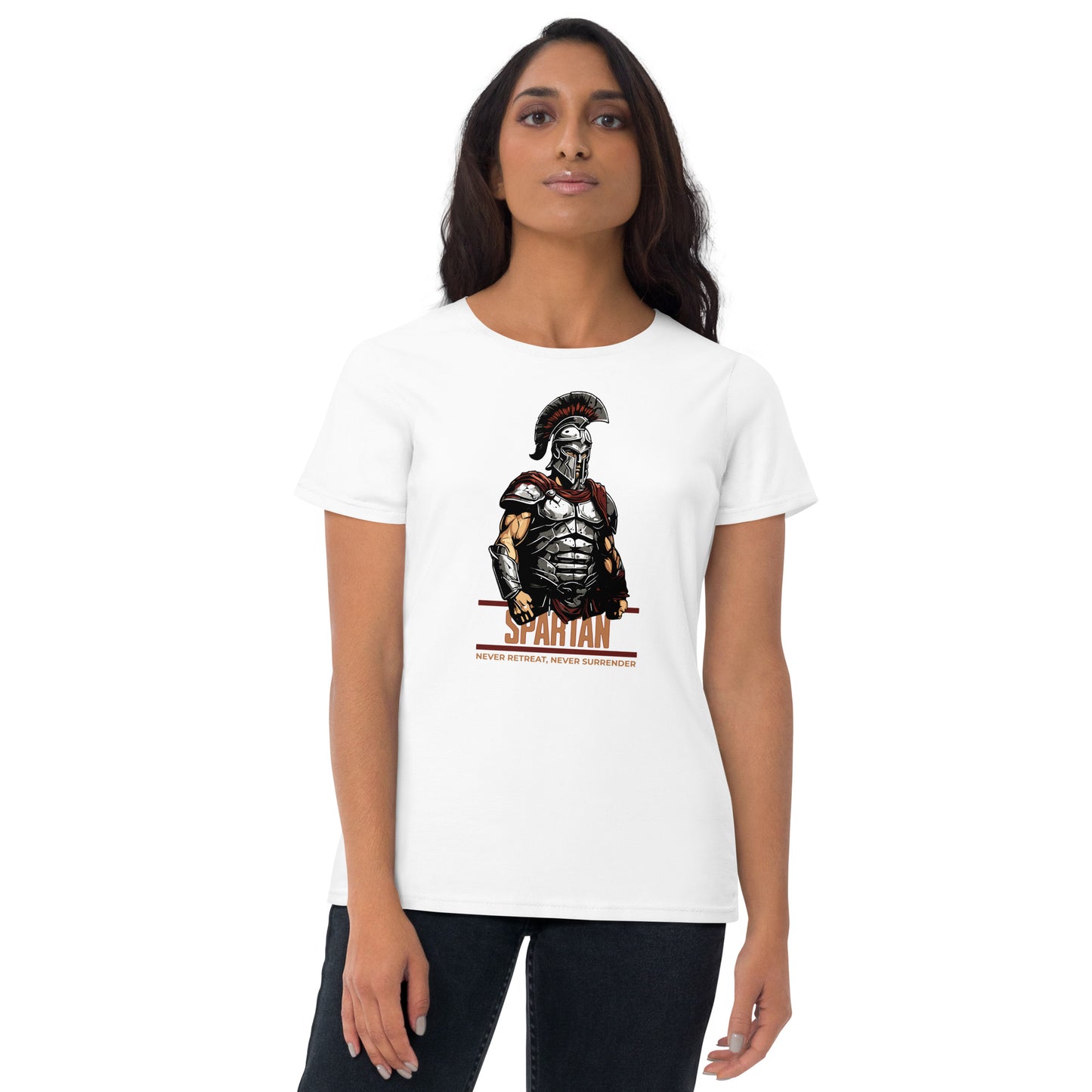 SPARTAN: Never Retreat, Never Surrender Women's Short Sleeve T-Shirt