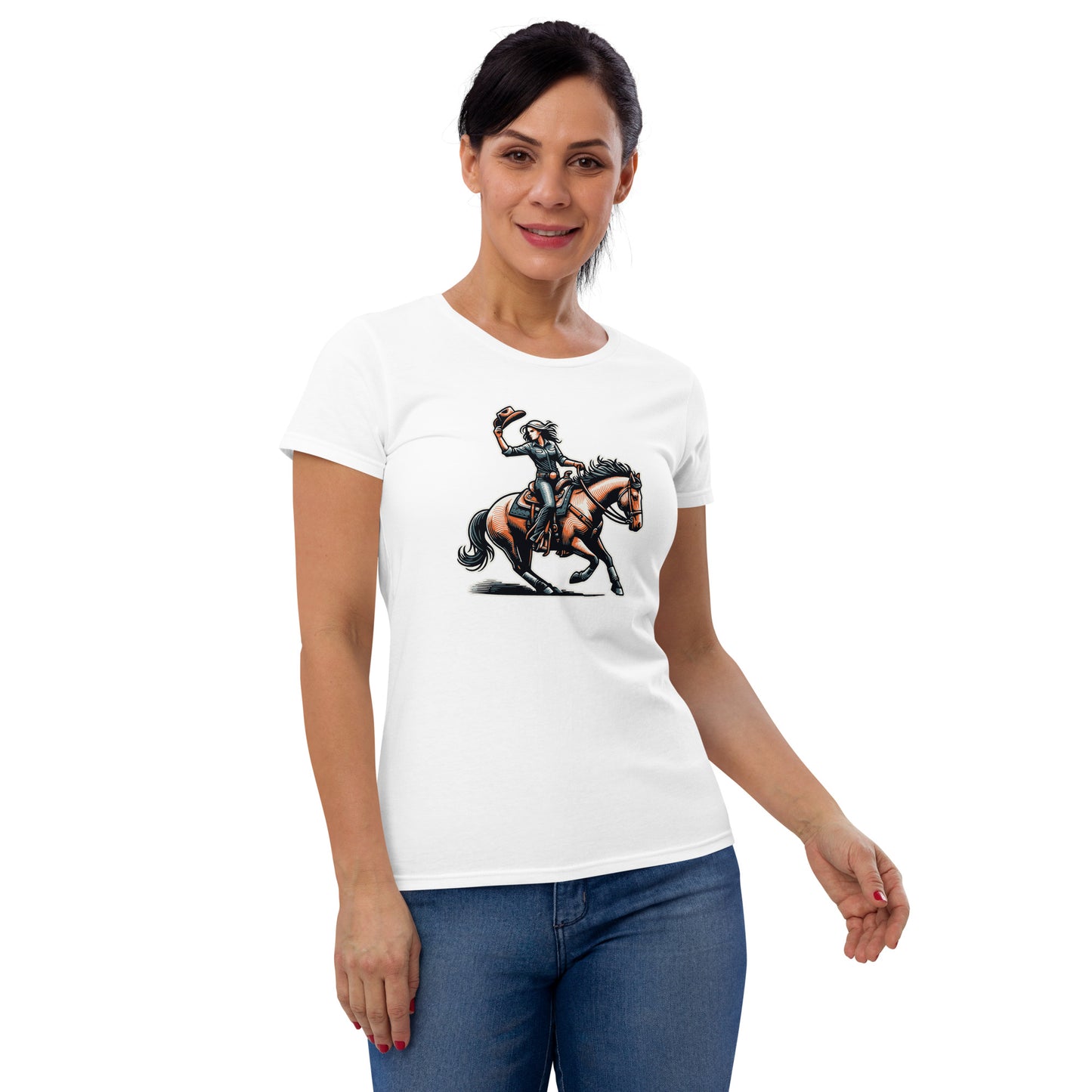 Cowgirl Yeehaw! Women's Short Sleeve T-Shirt