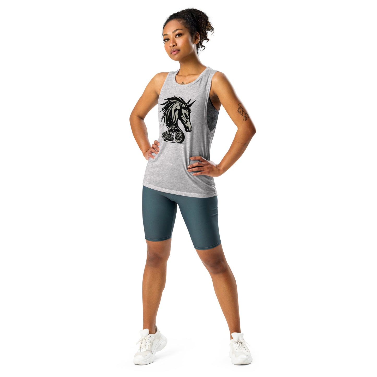 Spirit of a Steel Horse Ladies’ Muscle Tank