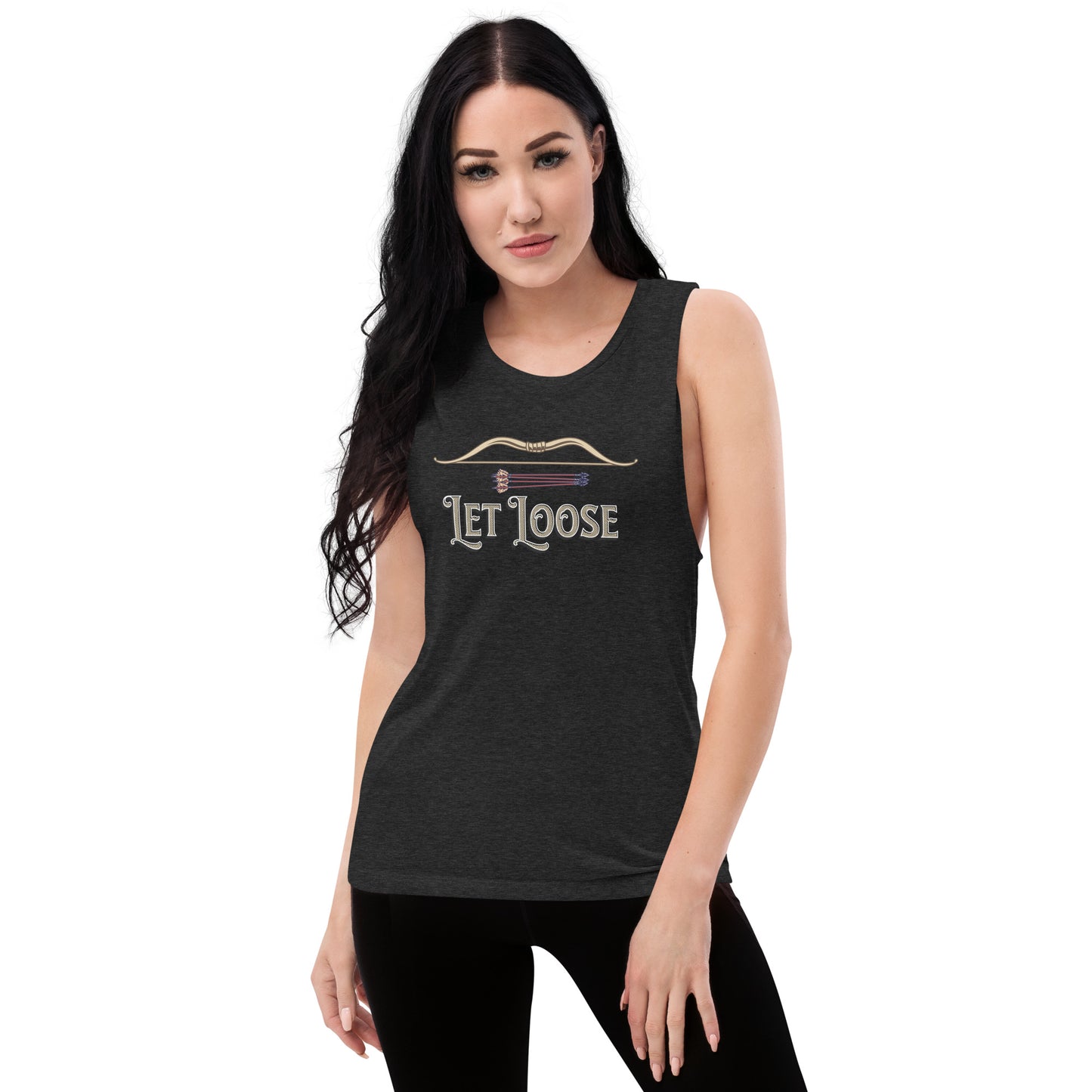 Let Loose Archery Ladies’ Muscle Tank