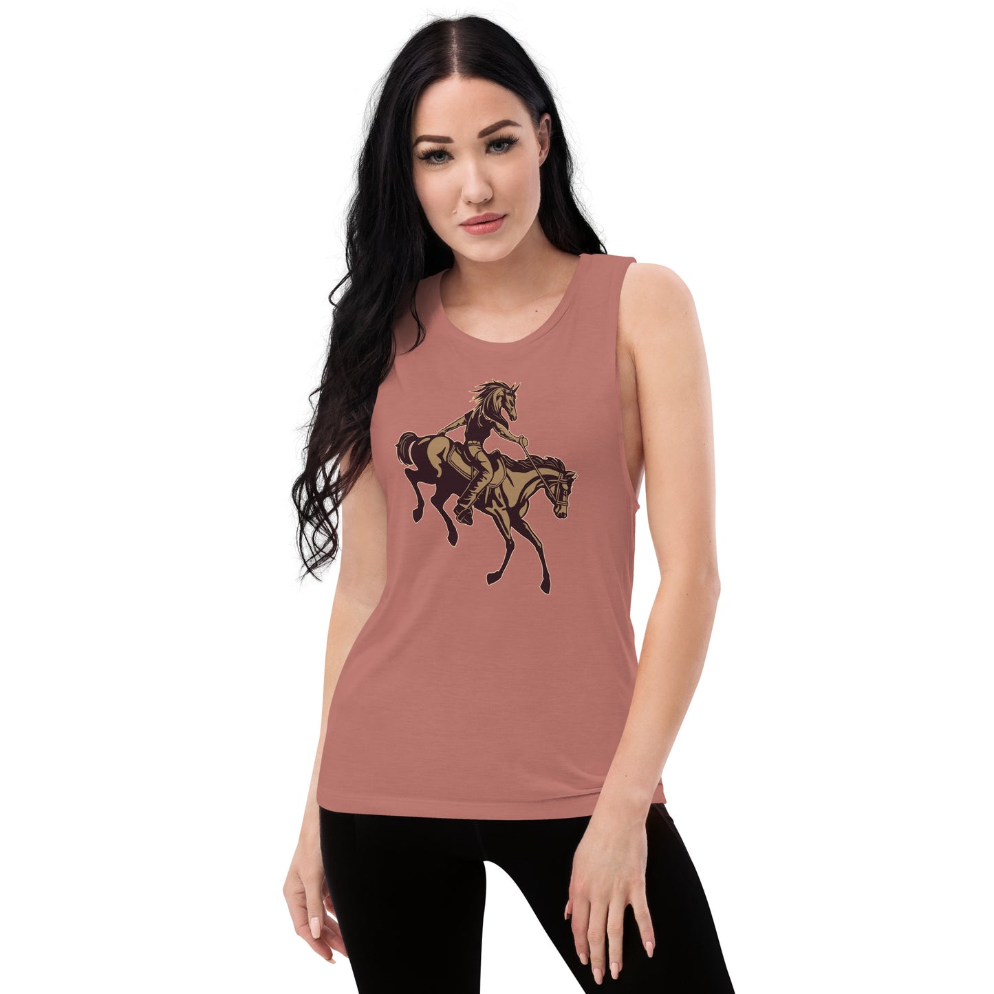 Horse-Man Ladies’ Muscle Tank