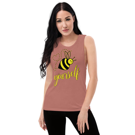 Bee Yourself Ladies’ Muscle Tank