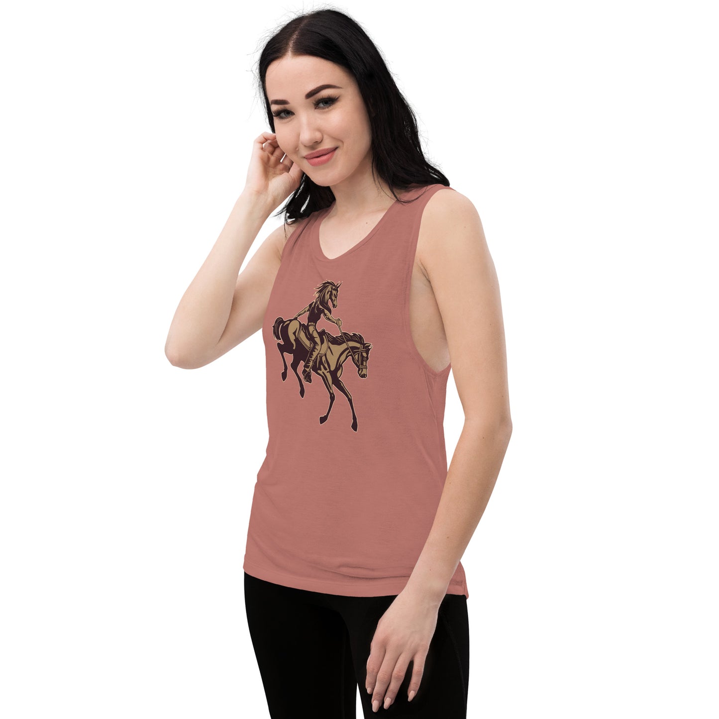 Horse-Man Ladies’ Muscle Tank