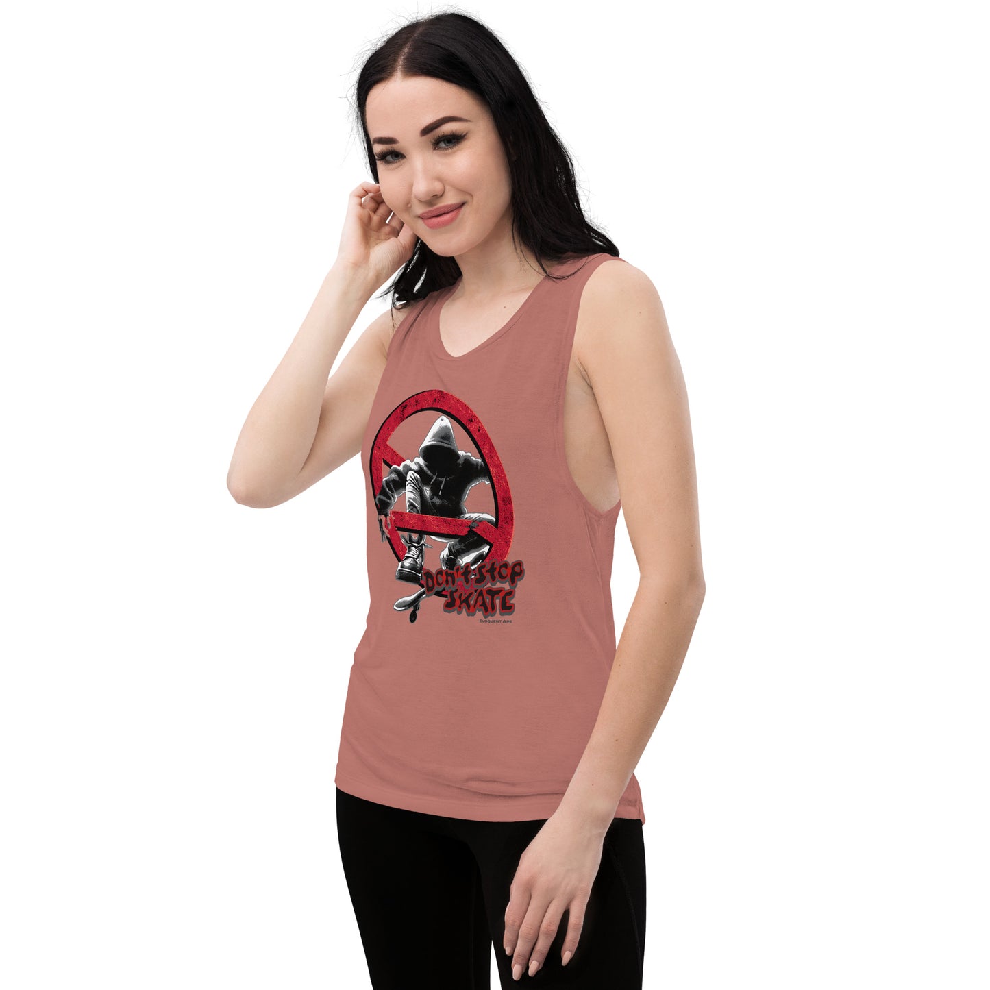 Don't Stop, Skate Ladies’ Muscle Tank