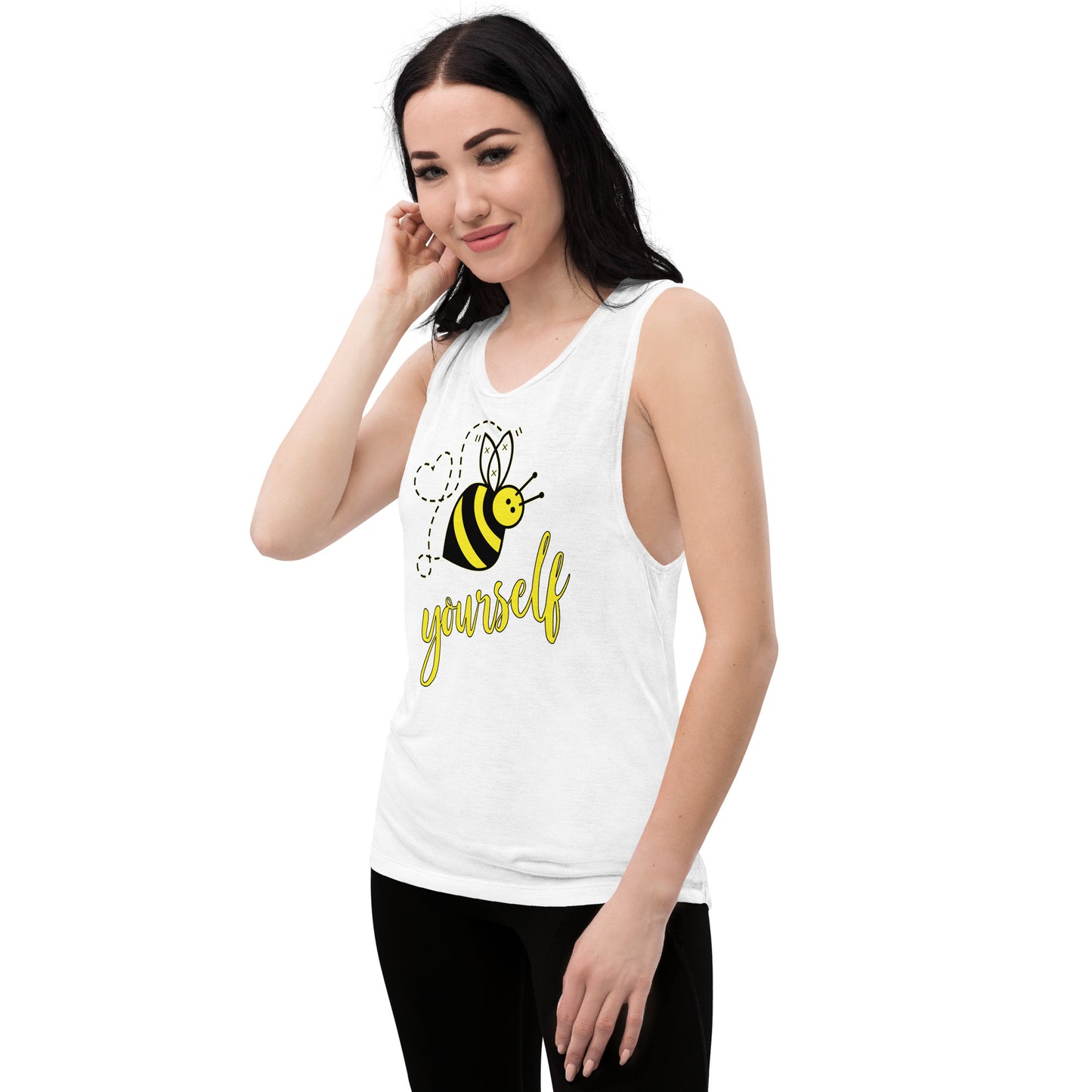 Bee Yourself Ladies’ Muscle Tank