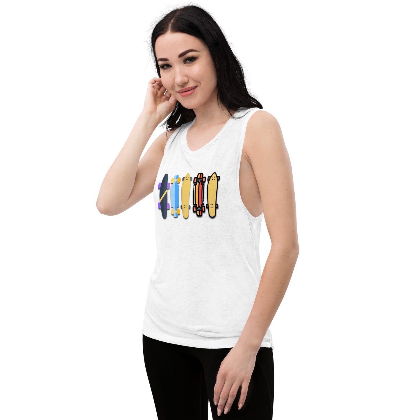 Skateboard Decks Ladies’ Muscle Tank