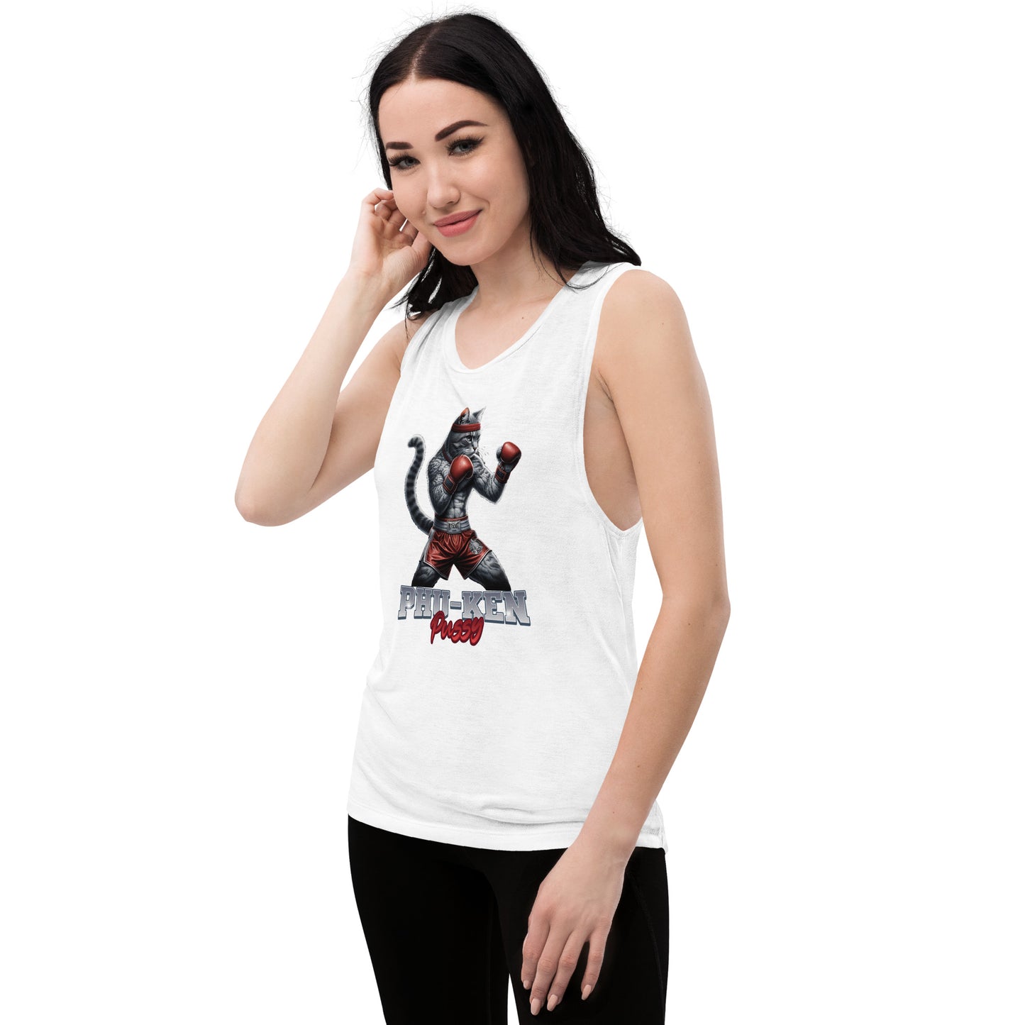 Phu-Ken Pussy Cat Ladies’ Muscle Tank