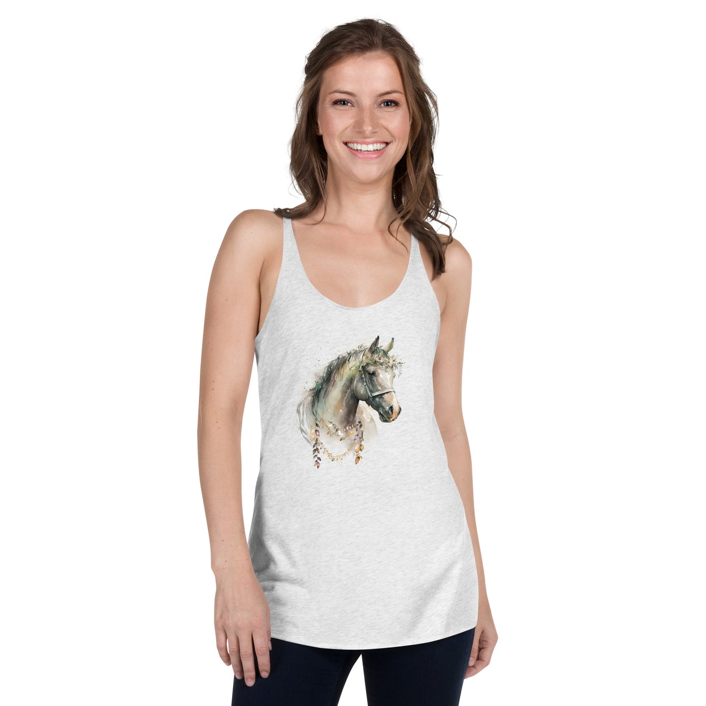 Whimsical Horse Women's Racerback Tank