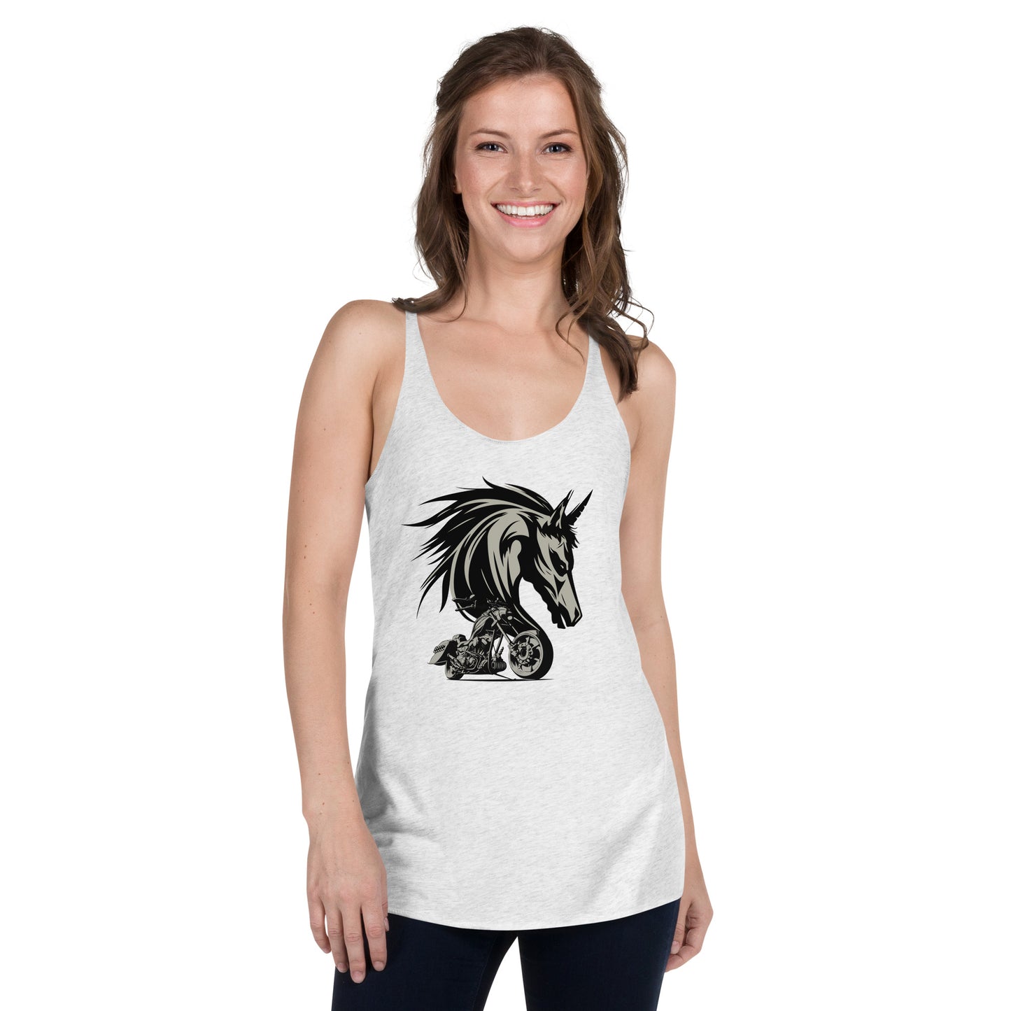 Spirit of a Steel Horse Women's Racerback Tank