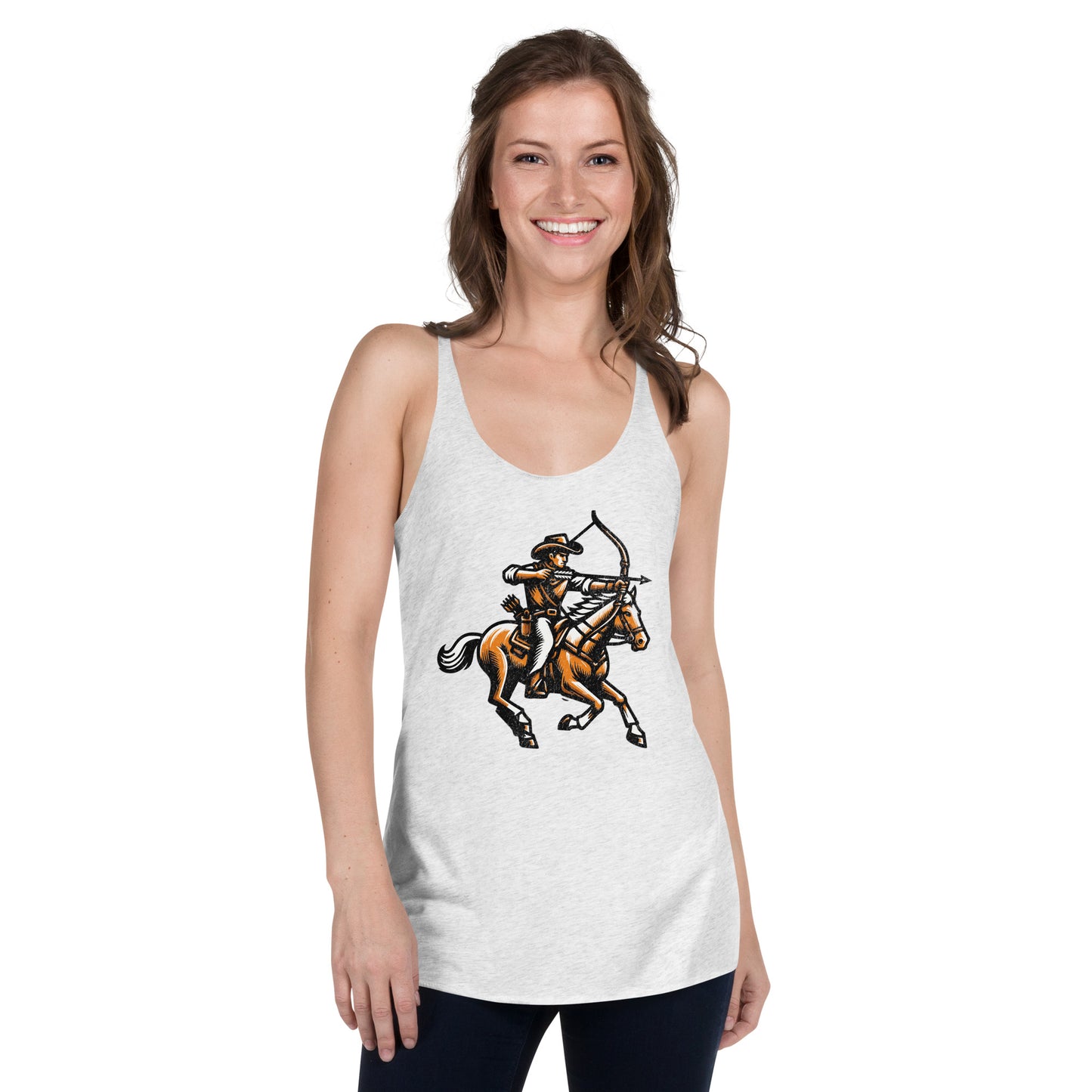 Cowboy Archer Women's Racerback Tank