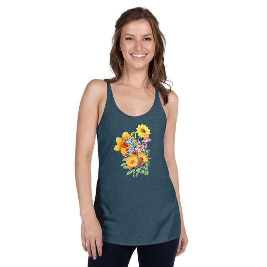 Flowers Women's Racerback Tank