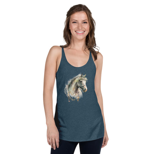 Whimsical Horse Women's Racerback Tank