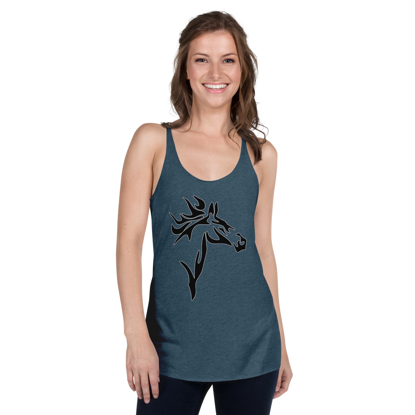 Horse with the Flaming Mane Women's Racerback Tank