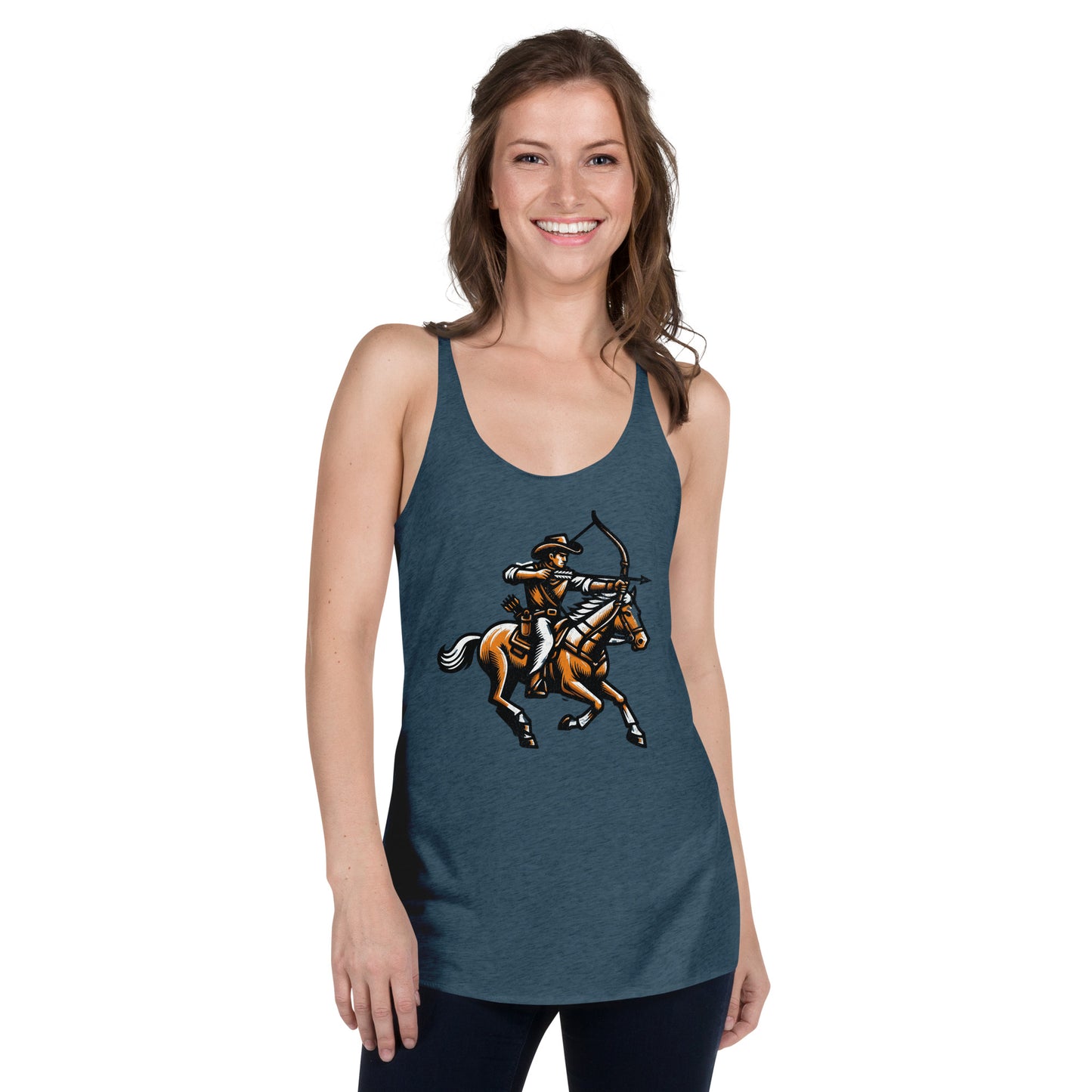 Cowboy Archer Women's Racerback Tank