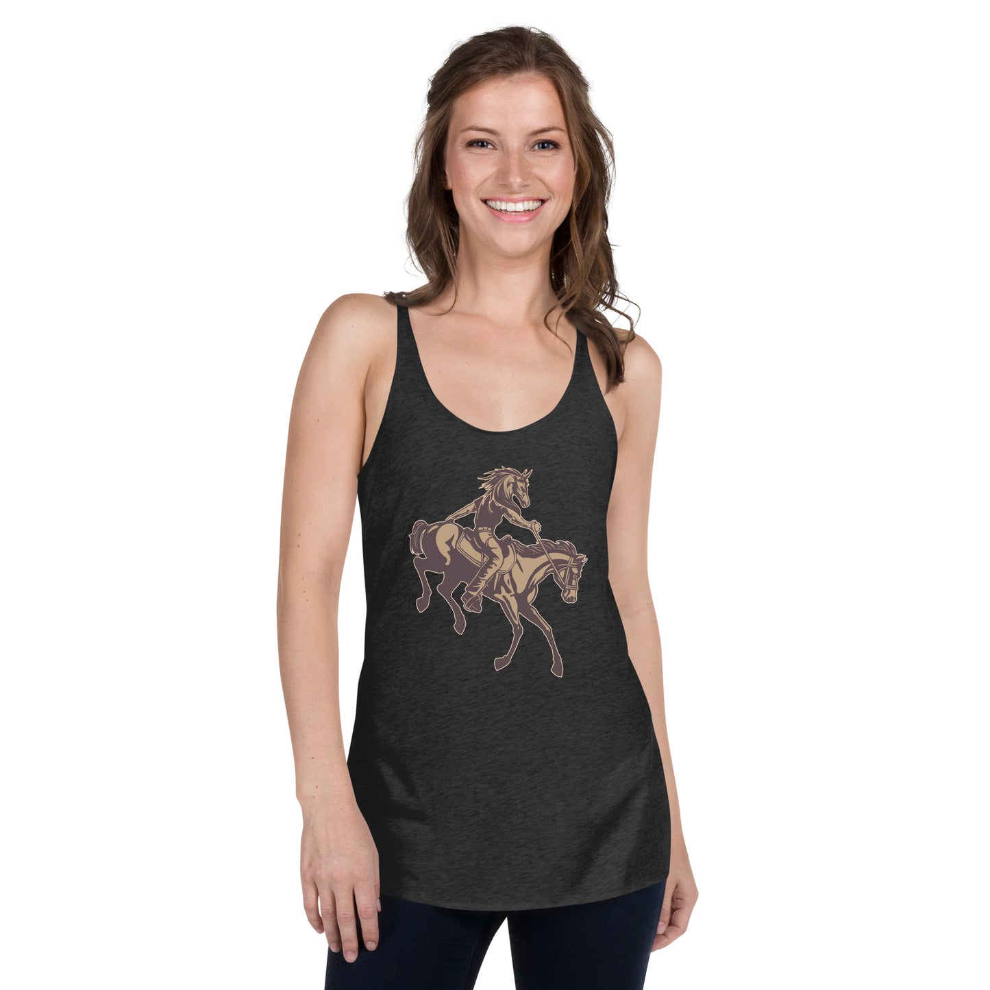 Horse-Man Women's Racerback Tank