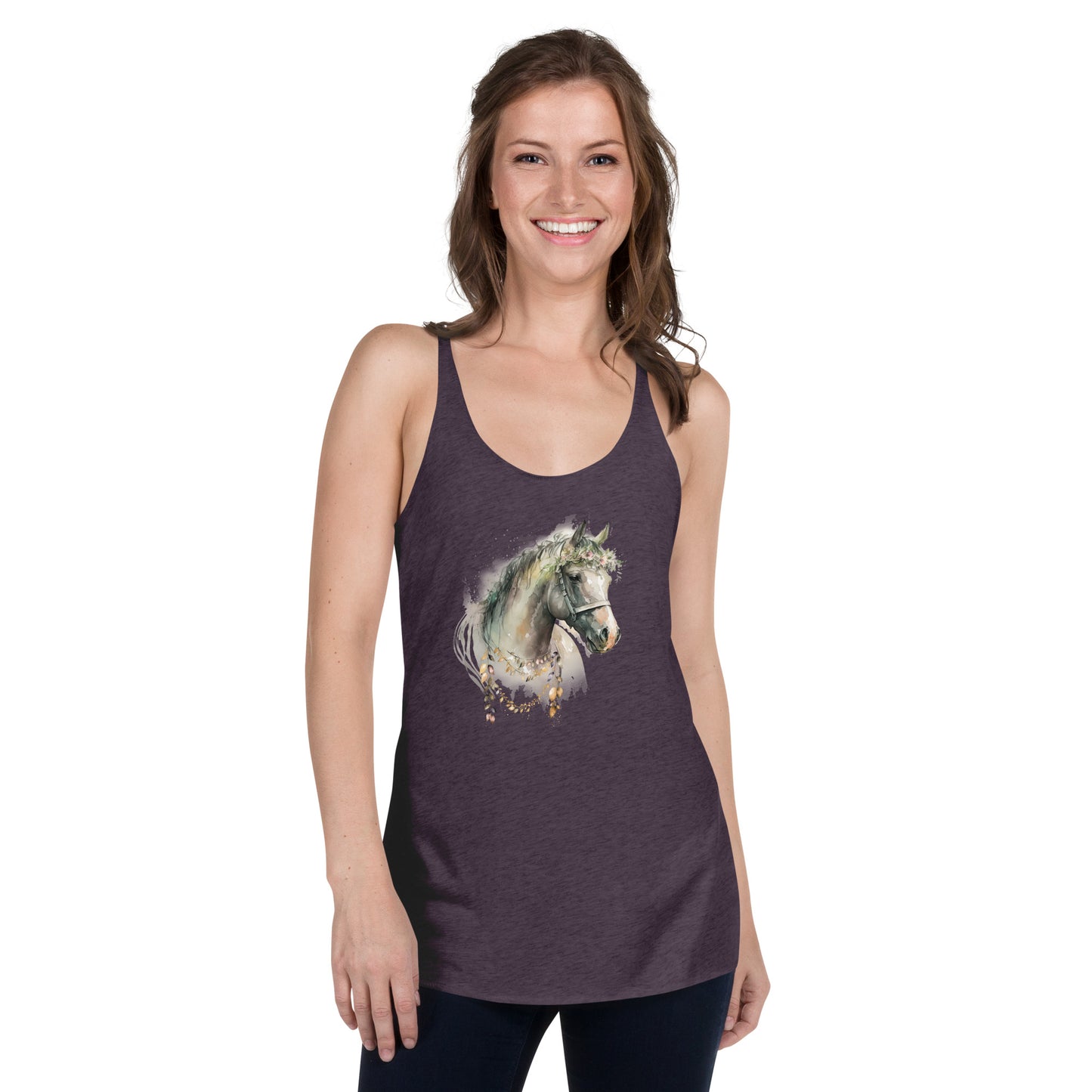 Whimsical Horse Women's Racerback Tank