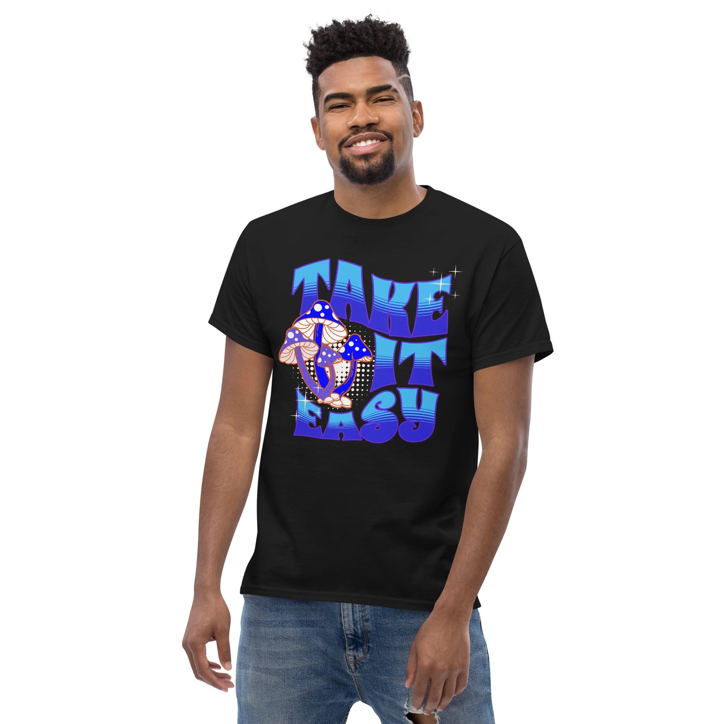 Take It Easy Shrooms Men's Classic Tee