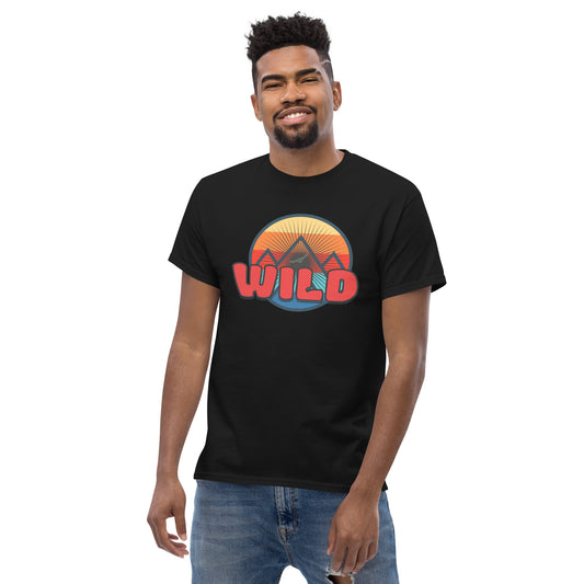 Wild Mountain Sunset Men's Classic Tee