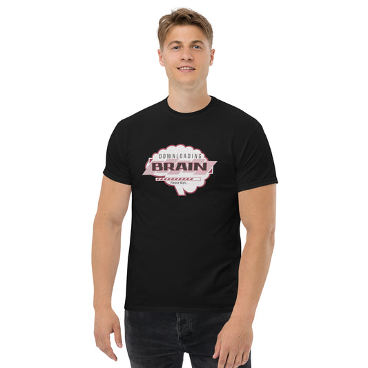 Brain Downloading Men's Classic Tee